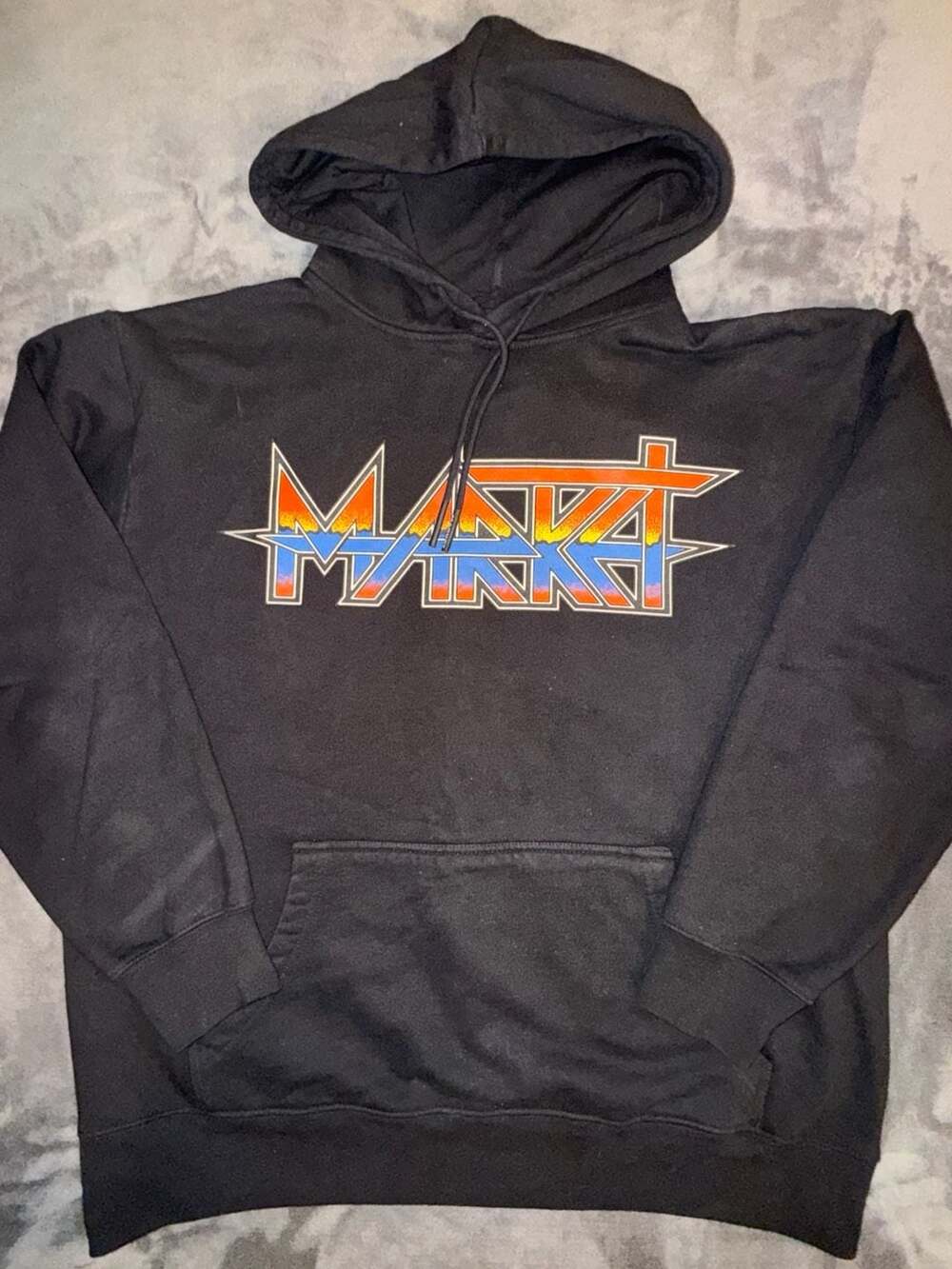 Market X Smiley Dungeons Hoodie Vintage Black